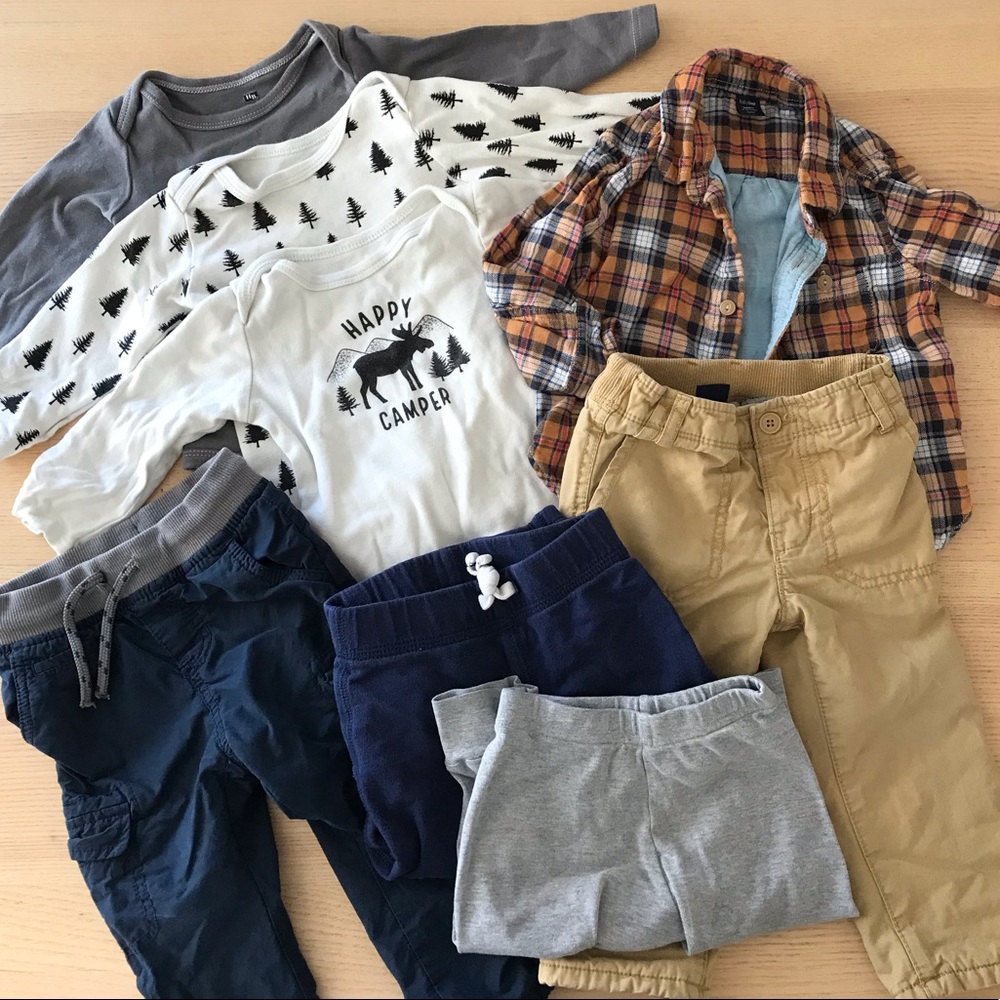 8 item bundle - Boys 18-24 months - Lot